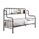 Contemporary Style Black Metal Daybed-Daybeds-Black-Metal-JadeMoghul Inc.