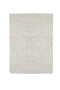 Contemporary Style Polyester Area Rug With cotton Backing, White-Rugs-White-Cotton & Polyester-JadeMoghul Inc.