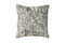 Contemporary Style Set of 2 Throw Pillows, Silver-Accent Pillows-Silver-FABRIC Polyester-JadeMoghul Inc.