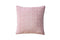 Contemporary Style Set of 2 Throw Pillows With Intricate Designing, Rose Pink-Accent Pillows-Rose Pink-Polyester Jacquard-JadeMoghul Inc.