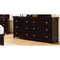 Contemporary Style Spacious Wooden Dresser, Espresso Brown-Dressers-Brown-Wood-JadeMoghul Inc.