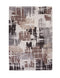 Contemporary Style Thick And Plush Area Rug With Fine lines, Multicolor-Rugs-Multicolor-Olefin & Jute Mesh-JadeMoghul Inc.