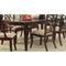 Contemporary Style Wooden Dining Table With Tapered Legs, Rich Cherry Brown-Dining Tables-Brown-Wood-JadeMoghul Inc.