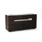 Contemporary Style Wooden Dresser with Multiple Drawers and LED Light, Brown and Gray-Bedroom Furniture-Brown and Gray-MDF and Melamine-JadeMoghul Inc.