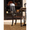 Contemporary Style Wooden Side Chair with X-Back Design, Brown and Black, Set of Two-Accent Chairs-Brown and Black-Wood-JadeMoghul Inc.