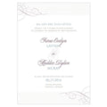 Contemporary Vintage Invitation Victorian Purple (Pack of 1)-Invitations & Stationery Essentials-Fuchsia-JadeMoghul Inc.