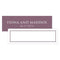 Contemporary Vintage Small Rectangular Tag Victorian Purple (Pack of 1)-Wedding Favor Stationery-Fuchsia-JadeMoghul Inc.