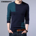 COODRONY 2018 New Autumn Winter Thick Warm Cashmere Sweater Men Casual O-Neck Pull Homme Brand Pullovers Mens Wool Sweaters 7185-Blue-S-JadeMoghul Inc.