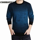 COODRONY Cashmere Sweater Men Brand Clothing Mens Sweaters Print Casual Shirt Autumn Wool Pullover Men O-Neck Pull Homme Top 613-Blue-S-JadeMoghul Inc.
