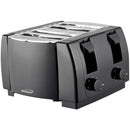 Cool Touch 4-Slice Toaster (Black)-Small Appliances & Accessories-JadeMoghul Inc.