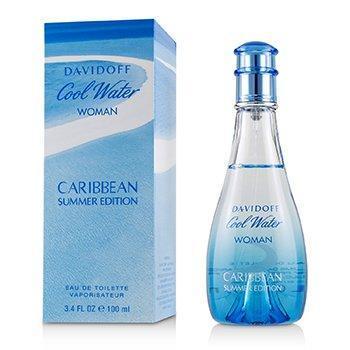 Cool Water Caribbean Summer Edition Eau De Toilette Spray - 100ml/3.4oz-Fragrances For Women-JadeMoghul Inc.