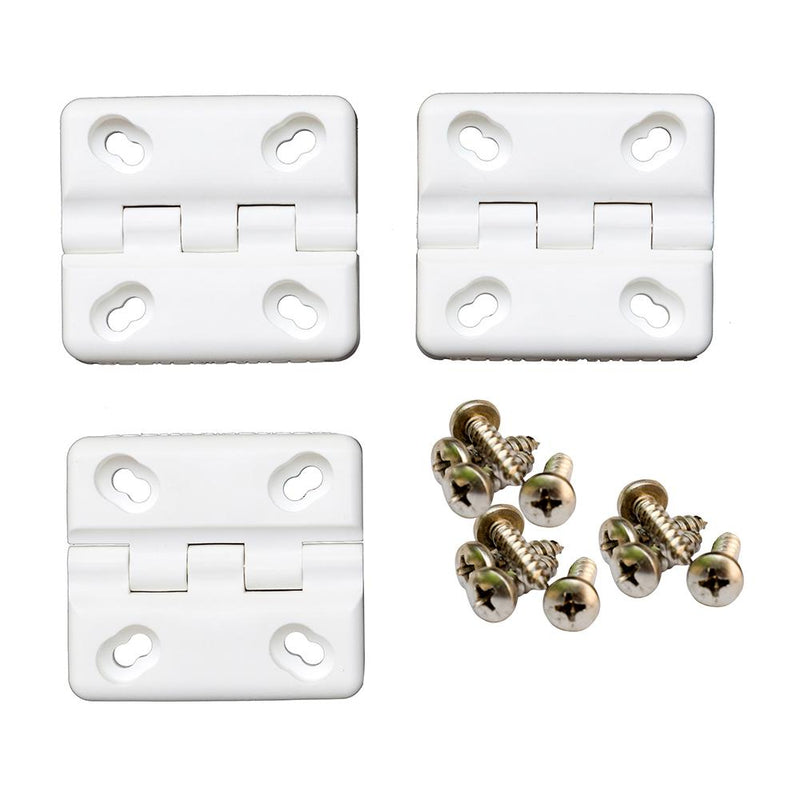 Cooler Shield Replacement Hinge f-Coleman Rubbermaid Coolers - 3-Pack [CA76313]-Accessories-JadeMoghul Inc.