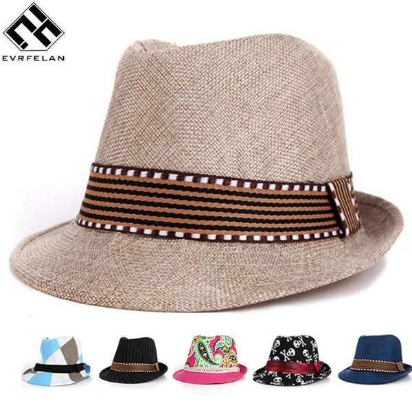 Cool!!Fashion Baby Hat Children Cap Kid Hat Mixing Style Hot Sale Jazz Cap For Boy Girl Hat Newborn Photography Prop Trilby-E Jazz hat-JadeMoghul Inc.
