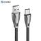 Coolreall USB Type C Cable Fast Charging Charger USB C to Type-C Cable For Samsung Galaxy S9 Xiaomi Mi6 Oneplus Type C Cable-Black-1m-JadeMoghul Inc.