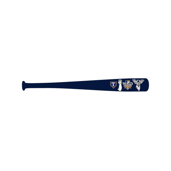 Coopersburg Sports 18-Inch Mini Bat - 2010 World Series Texas Rangers "Antler and Claw" Design-LICENSED NOVELTIES-JadeMoghul Inc.