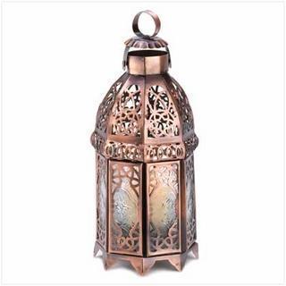 Scented Candles Copper Moroccan Candle Lamp