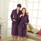 Coral Fleece Luxury Flannel Bathrobe / Long Thick Sleepwear Dress-Pink-S-JadeMoghul Inc.
