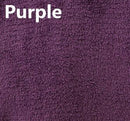Coral Fleece Luxury Flannel Bathrobe / Long Thick Sleepwear Dress-Purple-S-JadeMoghul Inc.