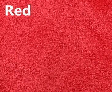 Coral Fleece Luxury Flannel Bathrobe / Long Thick Sleepwear Dress-Red-S-JadeMoghul Inc.