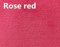 Coral Fleece Luxury Flannel Bathrobe / Long Thick Sleepwear Dress-Rose Red-S-JadeMoghul Inc.