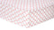 Coral Quatrefoil Deluxe Flannel Fitted Crib Sheet-QTRFL-JadeMoghul Inc.