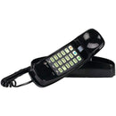 Corded Trimline(R) Phone with Lighted Keypad (Black)-Corded Phones-JadeMoghul Inc.