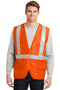 CornerStone- ANSI 107 Class 2 MeshBack Safety Vest. CSV405-Workwear-Safety Orange-4XL-JadeMoghul Inc.