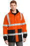 CornerStone- ANSI 107 Class 3 Waterproof Parka. CSJ24-Outerwear-Safety Orange/ Black-4XL-JadeMoghul Inc.