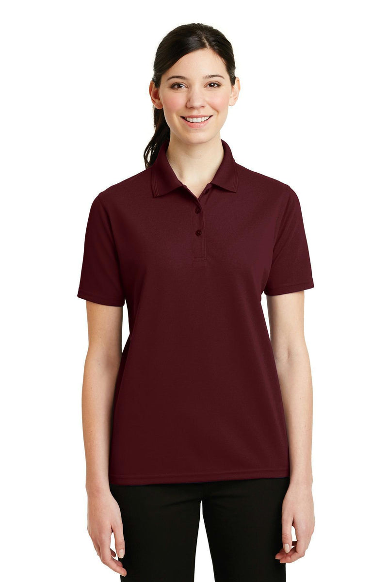 CornerStone- Ladies Industrial Pique Polo. CS403-Polos/knits-Burgundy-4XL-JadeMoghul Inc.