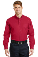 CornerStone- Long Sleeve SuperProTwill Shirt. SP17-Woven Shirts-Red-2XL-JadeMoghul Inc.