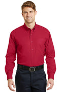 CornerStone- Long Sleeve SuperProTwill Shirt. SP17-Woven Shirts-Red-4XL-JadeMoghul Inc.