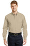 CornerStone- Long Sleeve SuperProTwill Shirt. SP17-Woven Shirts-Stone-4XL-JadeMoghul Inc.
