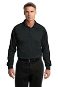 CornerStone- Select Long Sleeve Snag-Proof Tactical Polo. CS410LS-Polos/knits-Black-4XL-JadeMoghul Inc.