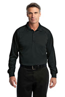 CornerStone- Select Long Sleeve Snag-Proof Tactical Polo. CS410LS-Polos/knits-Black-4XL-JadeMoghul Inc.