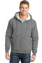 CornerStoneHeavyweight Sherpa-Lined Hooded Fleece Jacket. CS625-Sweatshirts/Fleece-Grey-6XL-JadeMoghul Inc.