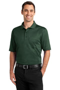 CornerStoneSelect Snag-Proof Tipped Pocket Polo. CS415-Workwear-Dark Green/ Black-4XL-JadeMoghul Inc.
