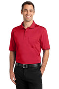 CornerStoneSelect Snag-Proof Tipped Pocket Polo. CS415-Workwear-Red/ Black-4XL-JadeMoghul Inc.
