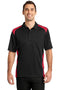CornerStoneSelect Snag-Proof Two Way Colorblock Pocket Polo. CS416-Workwear-Black/ Red-4XL-JadeMoghul Inc.
