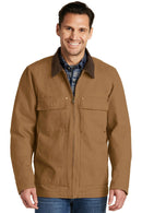 CornerStoneWashed Duck Cloth Chore Coat. CSJ50-Workwear-Duck Brown-4XL-JadeMoghul Inc.