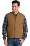 CornerStoneWashed Duck Cloth Vest. CSV40-Workwear-Duck Brown-4XL-JadeMoghul Inc.