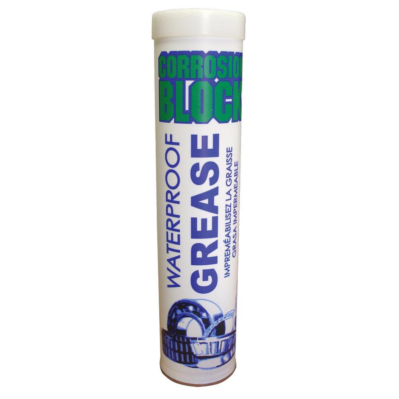 Corrosion Block High Performance Waterproof Grease - 14oz Cartridge - Non-Hazmat, Non-Flammable Non-Toxic [25014]-Accessories-JadeMoghul Inc.