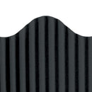 CORRUGATED BORDER BLACK-Supplies-JadeMoghul Inc.