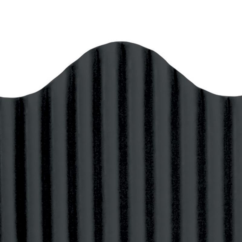 CORRUGATED BORDER BLACK-Supplies-JadeMoghul Inc.