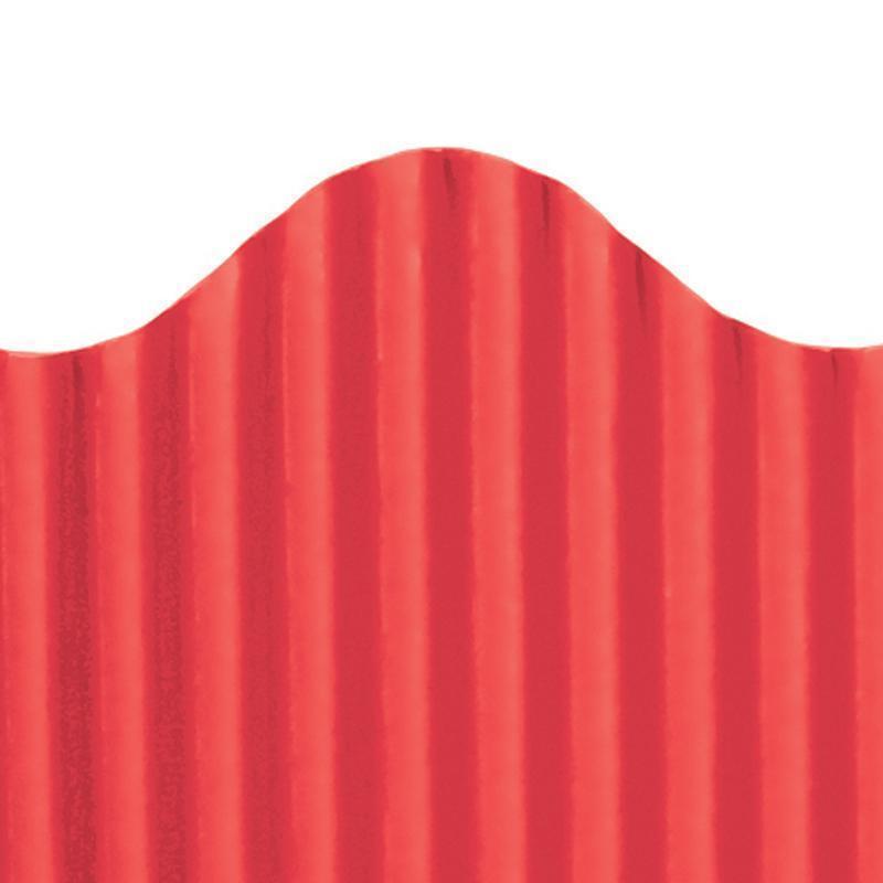 CORRUGATED BORDER RED-Supplies-JadeMoghul Inc.