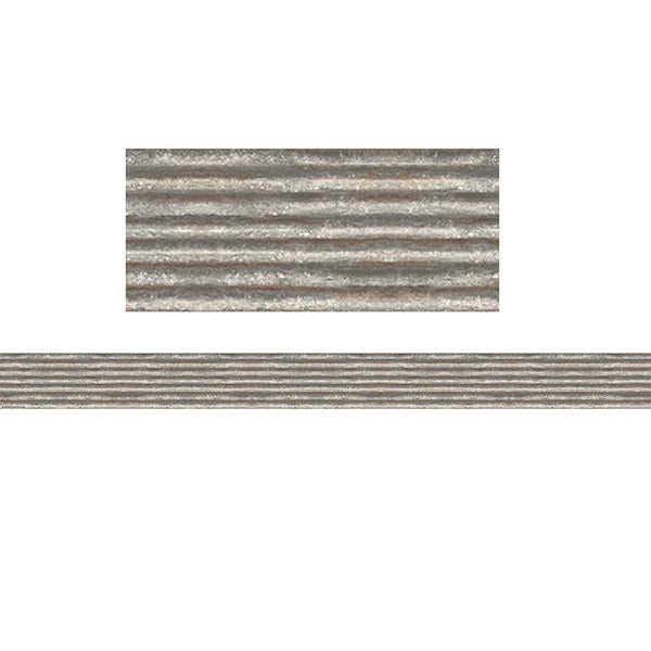 CORRUGATED METAL BORDER TRIM-Learning Materials-JadeMoghul Inc.