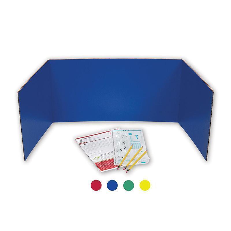 CORRUGATED STUDY CARREL ASSORT 24PK-Supplies-JadeMoghul Inc.