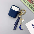 Cosmic Astronaut Spaceman Silicone Case for Apple Airpods 1 2  Accessories Case Protective Cover Bag Box Earphone Case Key ring AExp
