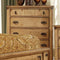 Cottage Style Chest With Antique Handles, Brown-Cabinet & Storage Chests-Brown-Solid Wood, Wood Veneer & Others-JadeMoghul Inc.