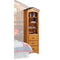 Cottage Style Wooden Bookcase Cabinet with 3 Drawer , Rustic Oak Brown