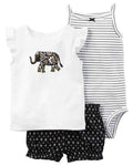 Cotton 3-Pieces Baby Girls Clothing Set-1-9M-JadeMoghul Inc.